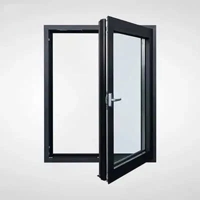 Cửa Sổ Mở Quay 1 Cánh Nhôm Maxpro Hệ 65