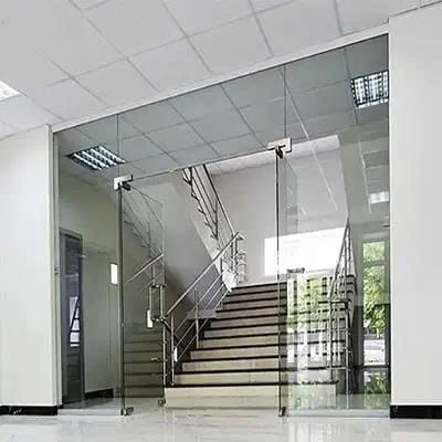 Cửa Nhôm Kính Cường Lực 2 Cánh